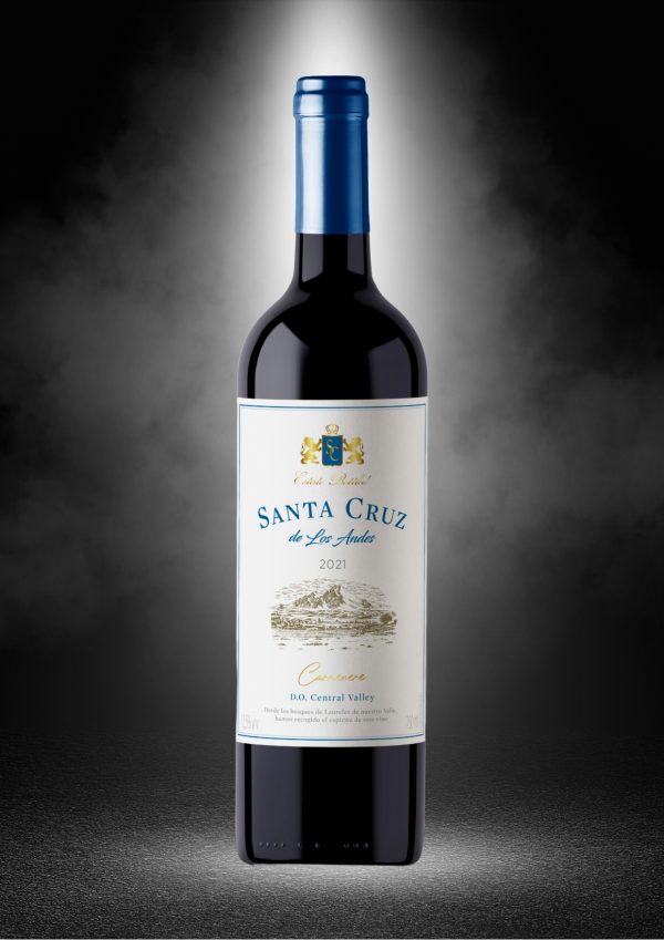 Vinho Santa Cruz de los Andes  Carmenere - Imagem 2